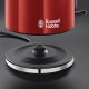 Russell Hobbs 20412-70 bollitore elettrico Nero, Rosso, Acciaio inox 3