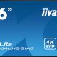 iiyama LH8664UHS-B1AG visualizzatore di messaggi Pannello A digitale 2,18 m (86