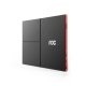 AOC 16G3 TV e monitor portatile Nero, Rosso 39,6 cm (15.6