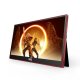 AOC 16G3 TV e monitor portatile Nero, Rosso 39,6 cm (15.6