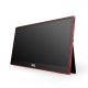 AOC 16G3 TV e monitor portatile Nero, Rosso 39,6 cm (15.6