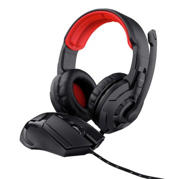 Trust 24761 cuffia e auricolare Cablato A Padiglione Gaming Nero, Rosso