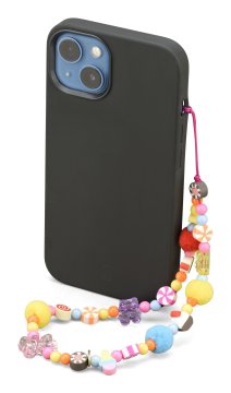 Cellularline Phone Strap Sweet - Universale Laccetto colorato di perline per personalizzare lo smartphone