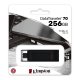 Kingston Technology DataTraveler 256GB USB-C 3.2 Gen 1 70 6