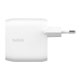 Belkin CARICABATTERIE DA PARETE DUAL 30W PORTA USB-C 4