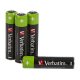 Verbatim 49514 batteria per uso domestico Batteria ricaricabile Mini Stilo AAA Nichel-Metallo Idruro (NiMH) 5