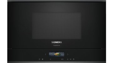 Siemens iQ700 BF922L1B1 forno a microonde Da incasso Solo microonde 21 L 900 W Nero