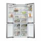 Haier Cube 90 Serie 5 HCR5919ENMP frigorifero side-by-side Libera installazione 528 L E Platino, Acciaio inox 26