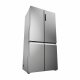 Haier Cube 90 Serie 5 HCR5919ENMP frigorifero side-by-side Libera installazione 528 L E Platino, Acciaio inox 34