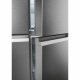 Haier Cube 90 Serie 5 HCR5919ENMP frigorifero side-by-side Libera installazione 528 L E Platino, Acciaio inox 40