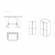 Haier Cube 90 Serie 5 HCR5919ENMP frigorifero side-by-side Libera installazione 528 L E Platino, Acciaio inox 46