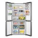 Midea MDRF632FIE46 frigorifero side-by-side Libera installazione 474 L E Grigio, Stainless steel, Bianco 4