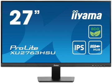 iiyama ProLite XU2763HSU-B1 Monitor PC 68,6 cm (27") 1920 x 1080 Pixel Full HD LED Nero