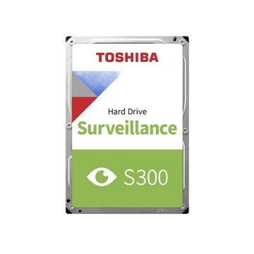 Toshiba S300 Surveillance disco rigido interno 4 TB 5400 Giri/min 128 MB 3.5" Serial ATA III