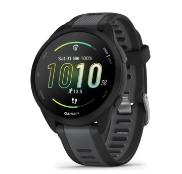 Garmin Forerunner 165 3,05 cm (1.2") AMOLED Digitale 390 x 390 Pixel Touch screen Nero GPS (satellitare)