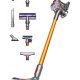 Dyson V8 Absolute Aspirapolvere a bastone 2 in 1 Batteria Secco Senza sacchetto Argento, Giallo 2