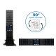 Vultech Gruppo Di Continuità Server Series RACK 1000VA GS-1KVAS-RK Onda Sinusoidale 9
