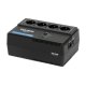 Vultech UPS700VA-XS - Gruppo di continuità 700VA 4x Bipasso/Schuko + 2x USB 2