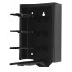 Flexson FLXSAX4DK1021 supporto da parete per casse acustiche Nero 3