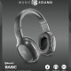 Music Sound Basic Cuffia on-ear Bluetooth dotata di remote control e microfono 6
