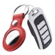 Cellularline Class - AirTag Custodia effetto pelle con anello per AirTag 3