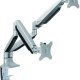 VALUE 17.99.1147 Supporti a parete per TV Scrivania Nero, Grigio 2