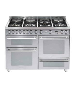 Lofra P126SMFET + DMFT / 2AEO Cucina freestanding Elettrico Gas Acciaio inox