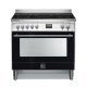 Lofra PNMG96WFMT/5I Cucina Elettrico Piano cottura a induzione Nero, Acciaio inox 2