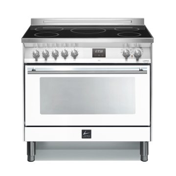 Lofra PBPG96WFMT/5I Cucina Elettrico Piano cottura a induzione Acciaio inox, Bianco