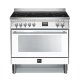 Lofra PBPG96WFMT/5I Cucina Elettrico Piano cottura a induzione Acciaio inox, Bianco 2