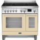 Lofra PBID96MFTE/5I Cucina freestanding Elettrico Piano cottura a induzione Beige, Acciaio inox 2