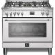 Lofra PG96WMFT/AEO Cucina Elettrico Gas Acciaio inox 2
