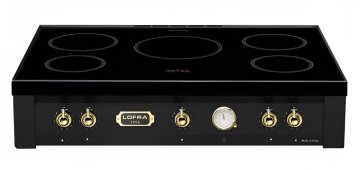 Lofra TRNM96/5I Nero Superficie piana 60 cm Piano cottura a induzione 5 Fornello(i)