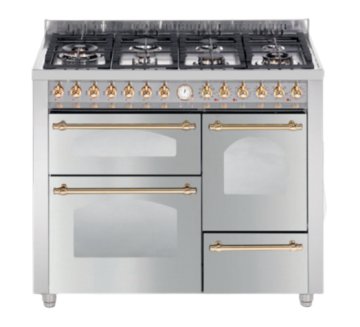 Lofra RST116MFET+SMFT/2AEO Cucina freestanding Elettrico Gas Acciaio inox