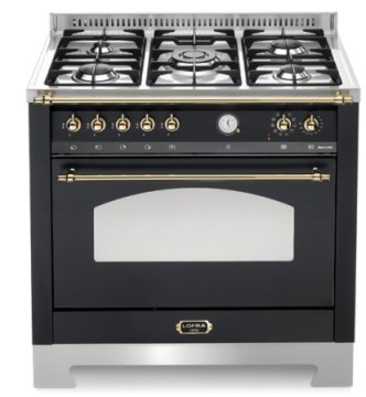 Lofra RNMG96GVGT/Ci Cucina freestanding Gas Nero