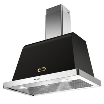 Lofra Dolcevita 60 Cappa aspirante a parete Nero, Acciaio inox 800 m³/h