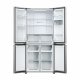 Haier Cube 83 Serie 3 HCR3818EWMM frigorifero side-by-side Libera installazione 463 L E Platino, Acciaio inossidabile 27