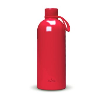 PURO PUWB500DW3RED borraccia Uso quotidiano 500 ml Acciaio inox Rosso