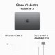 Apple MacBook Air 13'' M3 chip con core 8 CPU e core 8 GPU, 8GB, 256GB SSD Grigio Siderale 10