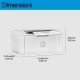 HP LaserJet Stampante M110w 12