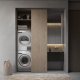 Asko Logic W4086C.S/3 lavatrice Caricamento frontale 8 kg 1600 Giri/min Acciaio inox 5