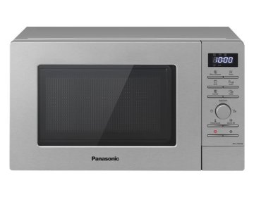 Panasonic NN-J19KSMEPG forno a microonde Superficie piana Microonde con grill 20 L 800 W Nero, Argento