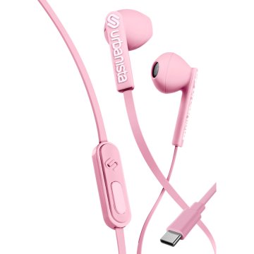 Urbanista San Francisco Auricolare Cablato In-ear Musica e Chiamate USB tipo-C Rosa
