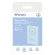 Verbatim Charge 'n' Go Polimeri di litio (LiPo) 5000 mAh Carica wireless Blu 5