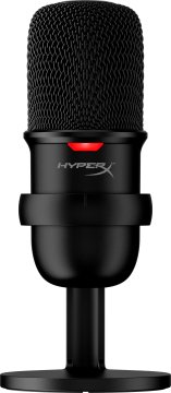 HyperX SoloCast - USB Microphone (Nero) Nero Microfono per PC