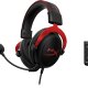 HyperX Cloud II – Cuffie da gaming (nero-rosso) 3