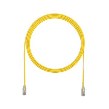 Panduit UTP, Cat6, 3m cavo di rete Giallo U/UTP (UTP)