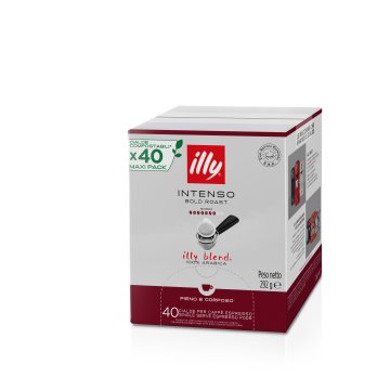 Illy Intenso Cialde caffè Medium-dark roast 40 pz