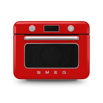 Smeg Forno combinato a vapore da appoggio 50's Style - Rosso - COF01RDEU