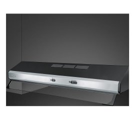 Smeg KSEC91XE3 cappa aspirante Incassato Nero, Acciaio inox 305 m³/h